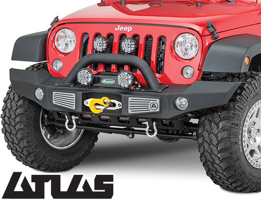 Smittybilt XRC Atlas Front Bumper with Q9500is Winch