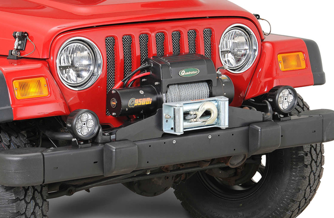 Quadratec® LED Headlamp Upgrade Conversion & LED Fog Lights Kit