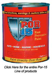 Click here to view the entire POR-15 Line of Products