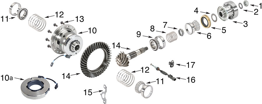 Jeep rubicon rear axle diagram #3