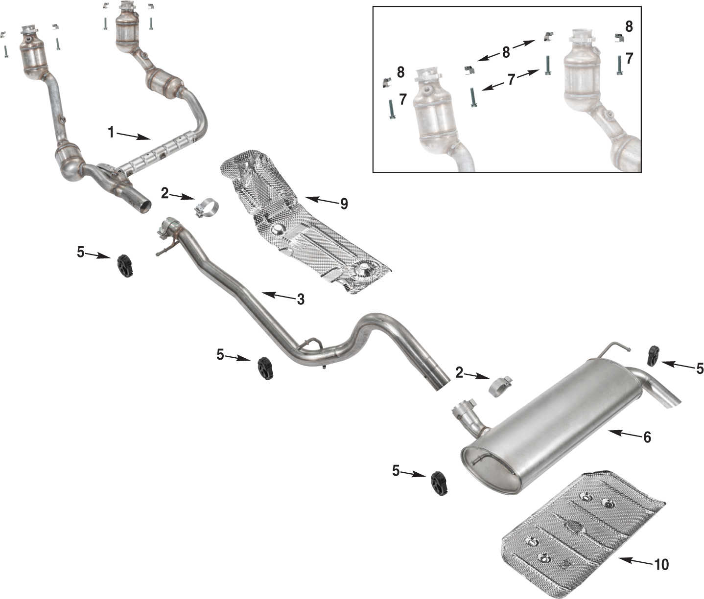 Oem jeep exhaust systems #1