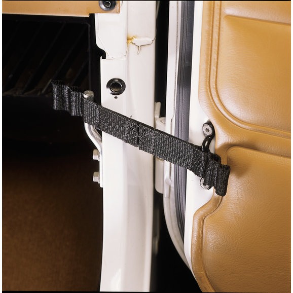 Rampage Products 769401 Adjustable Door Check Straps (Pair) Quadratec