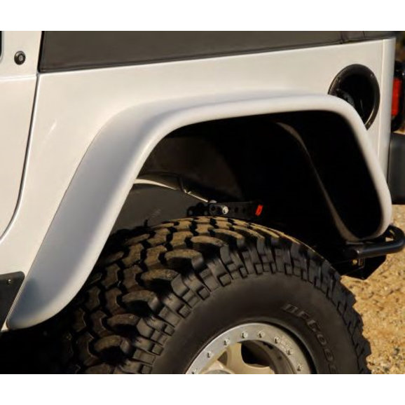Xenon 9160 Rear 6" Flat Fender Style Flares for 9706 Jeep® Wrangler TJ