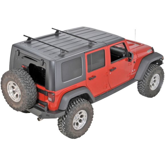 Yakima 8001616 Hard Top Roof Track Rack for 0717 Jeep® Wrangler Unlimited JK 4 Door Quadratec