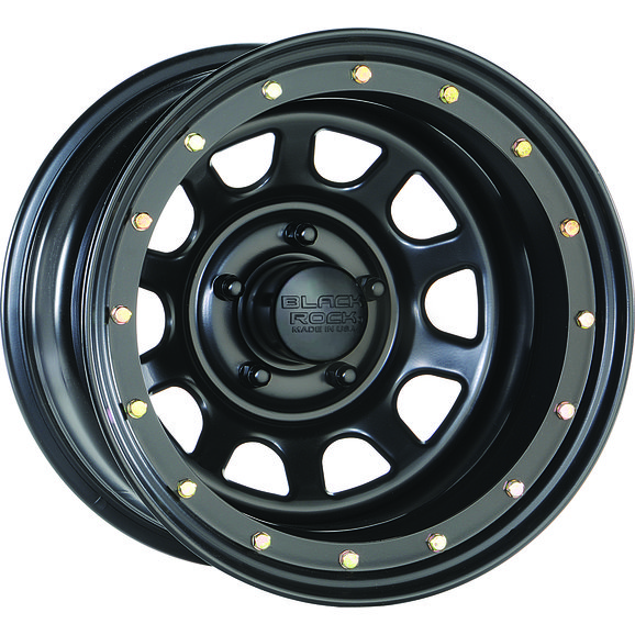 Cragar Wheels Black Rock Series 952 Street Lock Steel