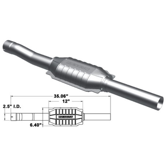 Magnaflow Performance 49 State OEM Grade Catalytic Converter for 9901