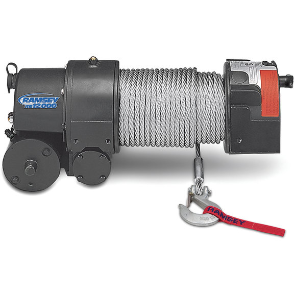 Ramsey 112162 Re 12000 Winch With 12 Ft  Wire Pendant