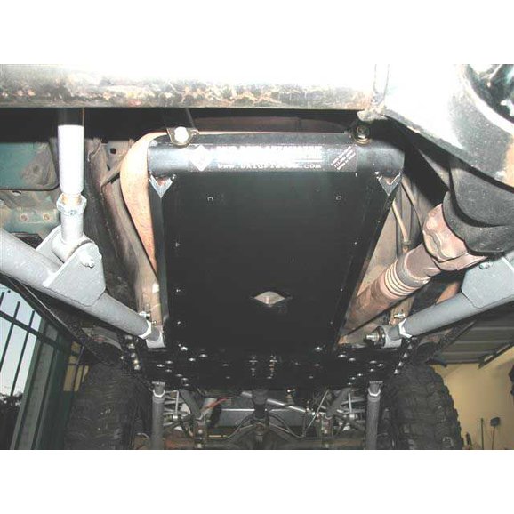 Skid Row Offroad JP0008 Offroad Engine Skid Plate for 9706 Jeep® Wrangler TJ with 4.0L & Long