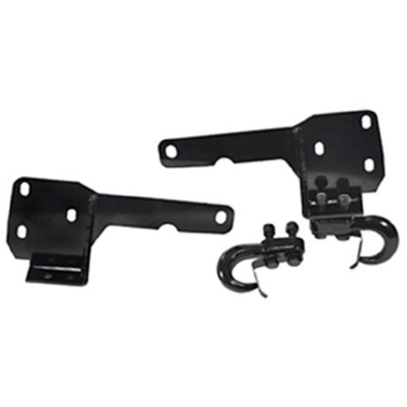 Rugged Ridge 11236.05 Heavy Duty Tow Hooks (Pair) for 8401 Jeep