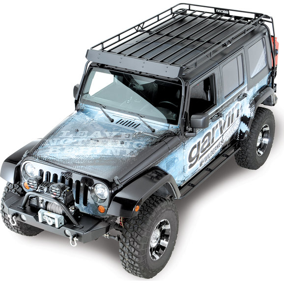 Garvin 169 44074 Wilderness Expedition Rack For 07 17 Jeep