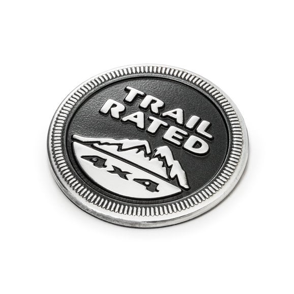 Mopar 174 55157317ab Quot Trail Rated 174 4x4 Quot Badge For 05 14 Jeep