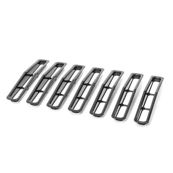 Rugged Ridge Plastic Grill Inserts For 87 95 Jeep