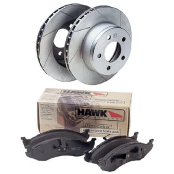 Hawk® Performance Front StopTech Sport Brake Rotors and Hawk HPS Pad