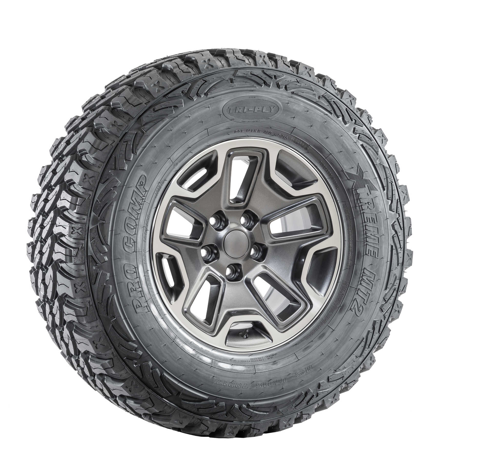 Quadratec® HardRock Mount & Balance Wheel and Tire Combo for 0717 Jeep® Wrangler JK Quadratec