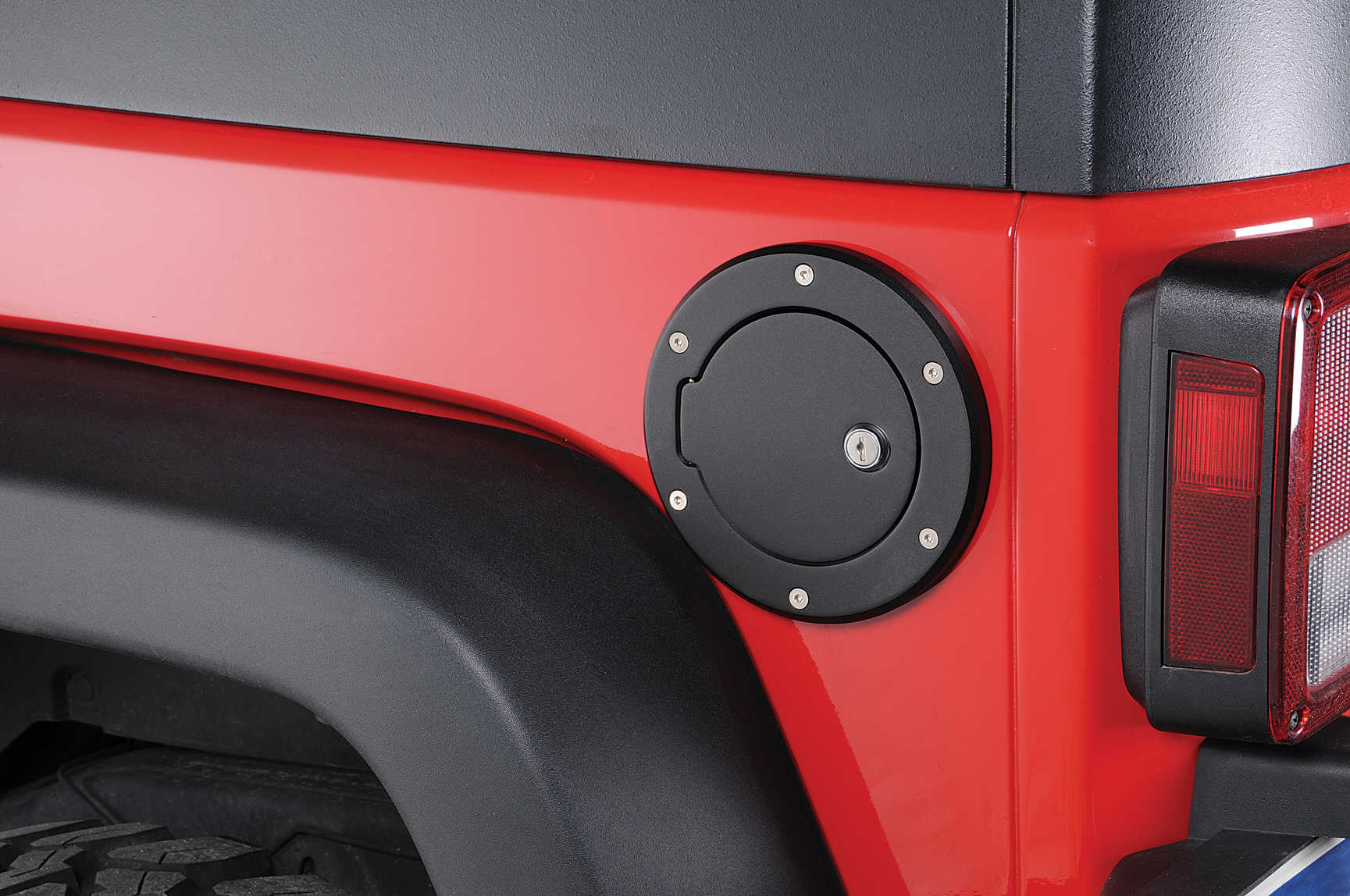 Jeep Wrangler Locking Gas Door