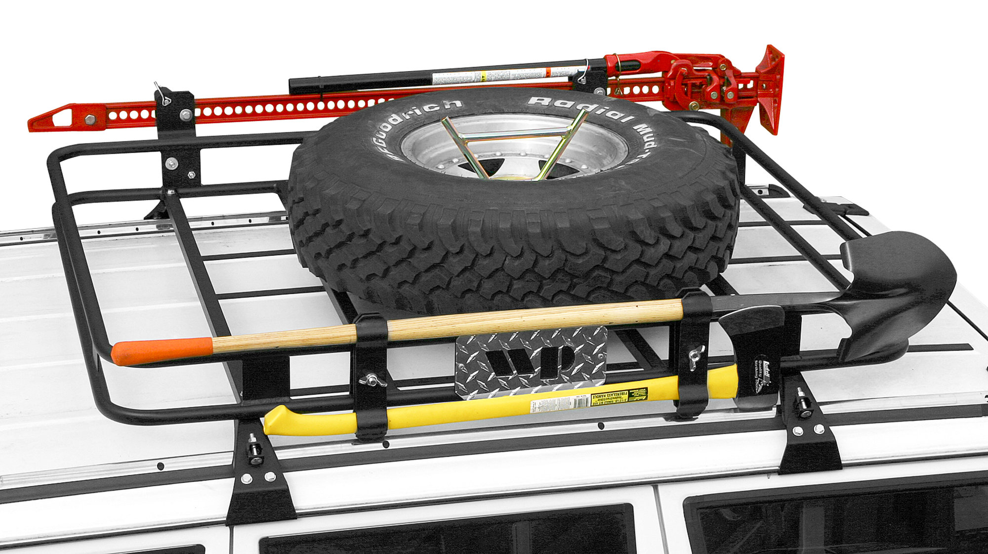 Warrior Products 835 Safari Roof Rack for 8401 Jeep® Cherokee XJ with