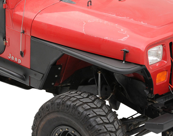 Smittybilt Front Xrc Tube Fenders Without Flare In