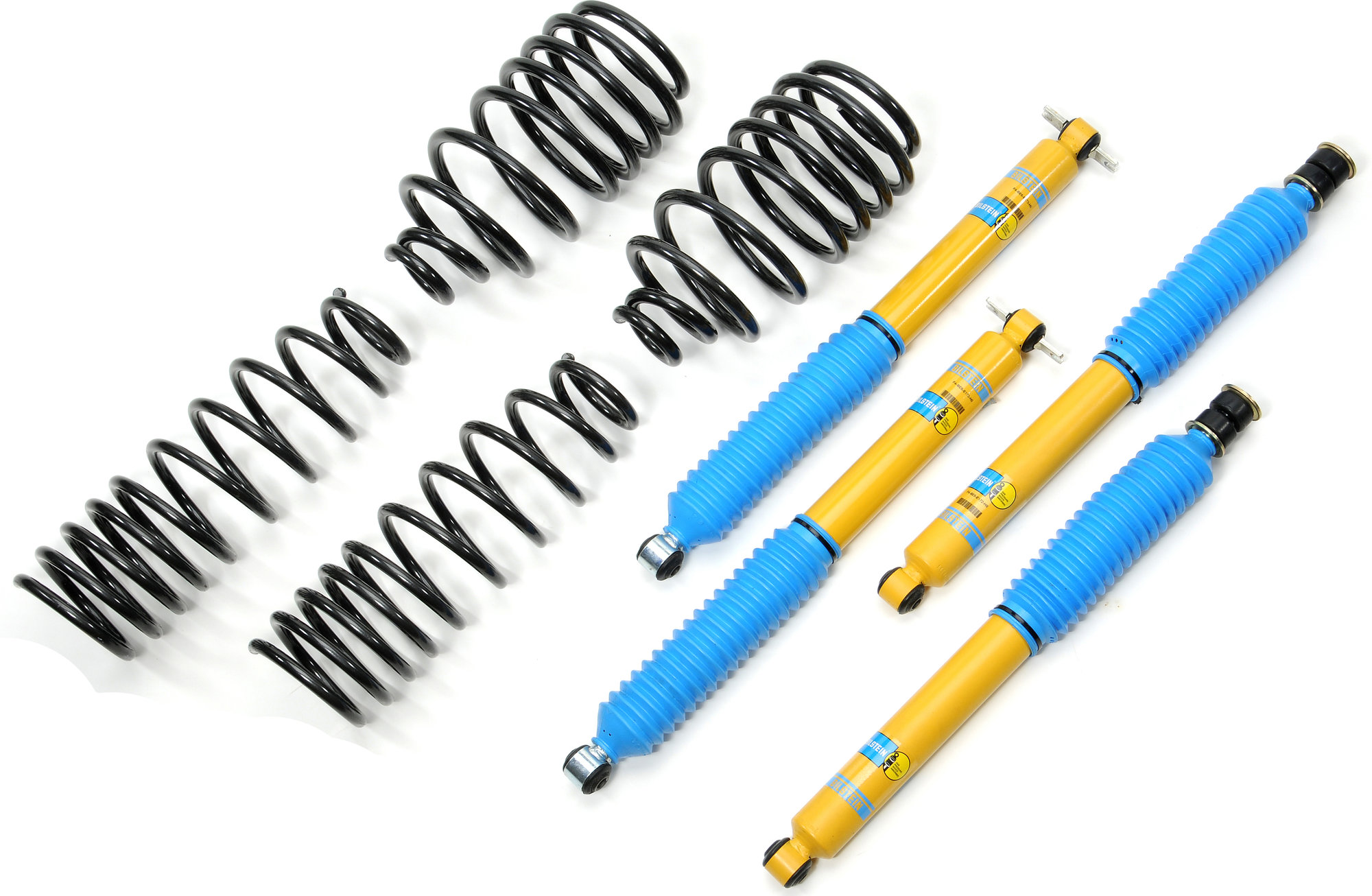 Bilstein® Eibach Pro Coil Spring Kit by Quadratec with HD Shocks for 07