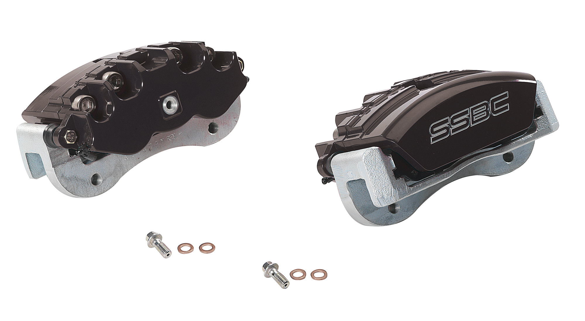 Stainless Steel Brakes Front Quick Change Caliper Kit for 0710 Jeep® Wrangler & Wrangler