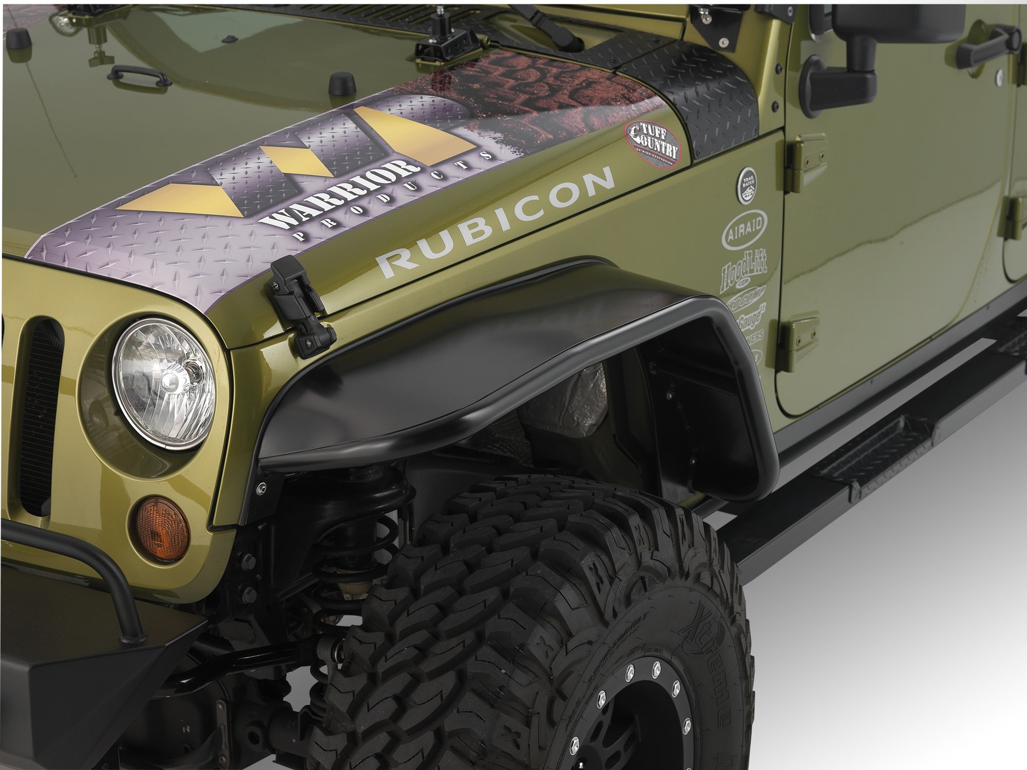 Warrior Products Front 10 Quot Wide Tube Flares For 07 17 Jeep