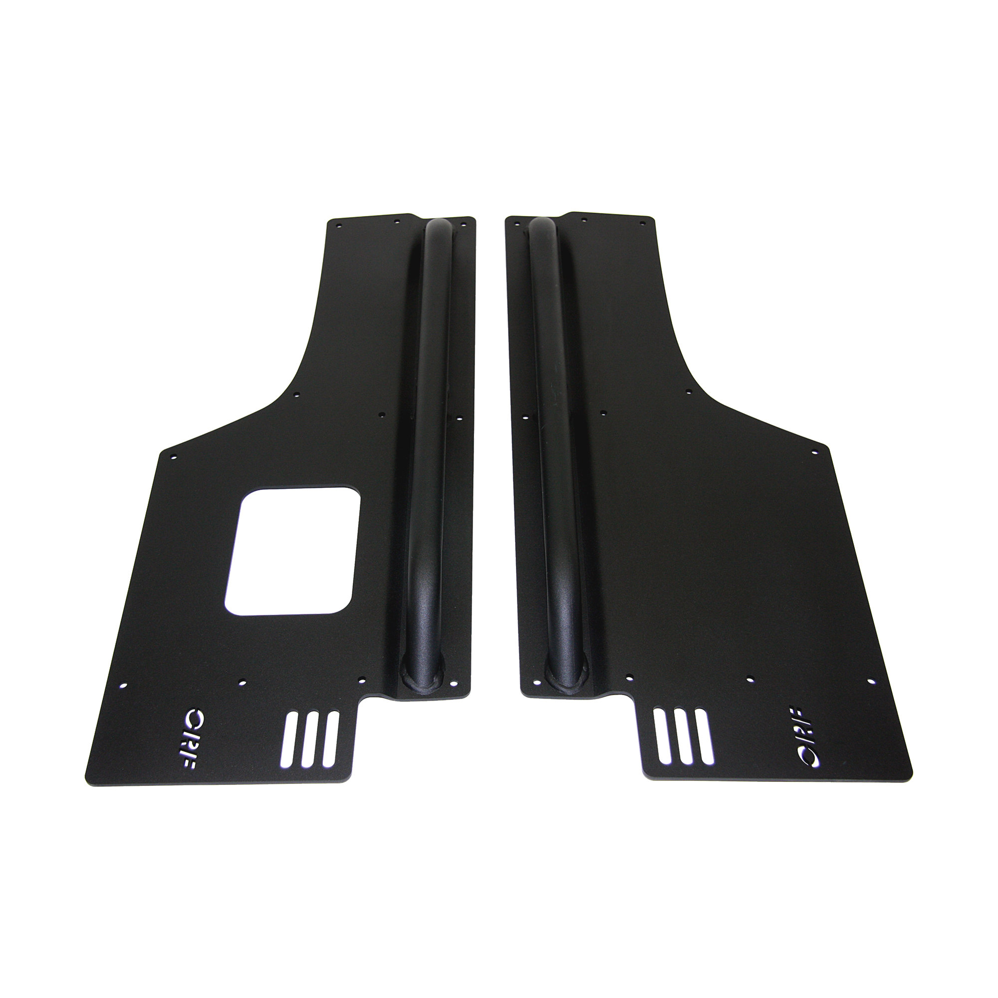 Or Fab Rear Quarter Armor With Rail For 84 96 Jeep