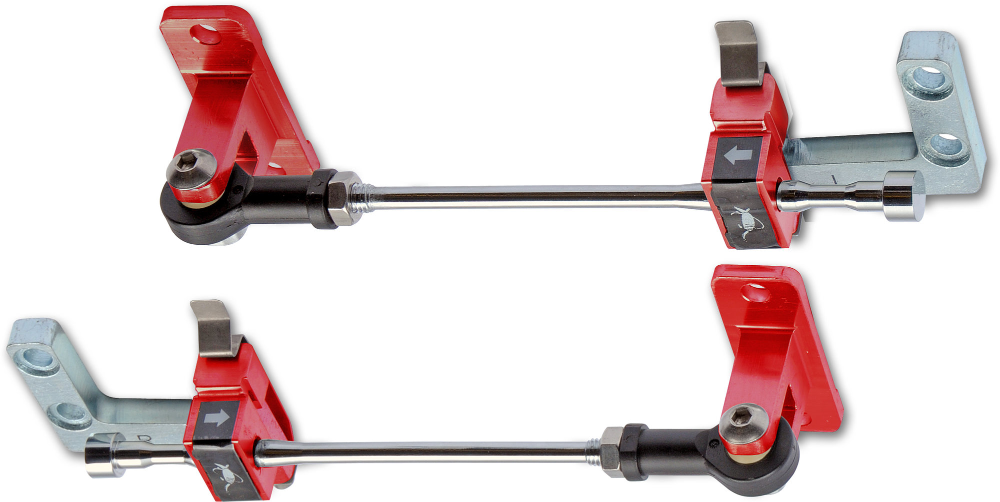 Armadillo Front Billet Mechanical Door Stops for 0717 Jeep® Wrangler