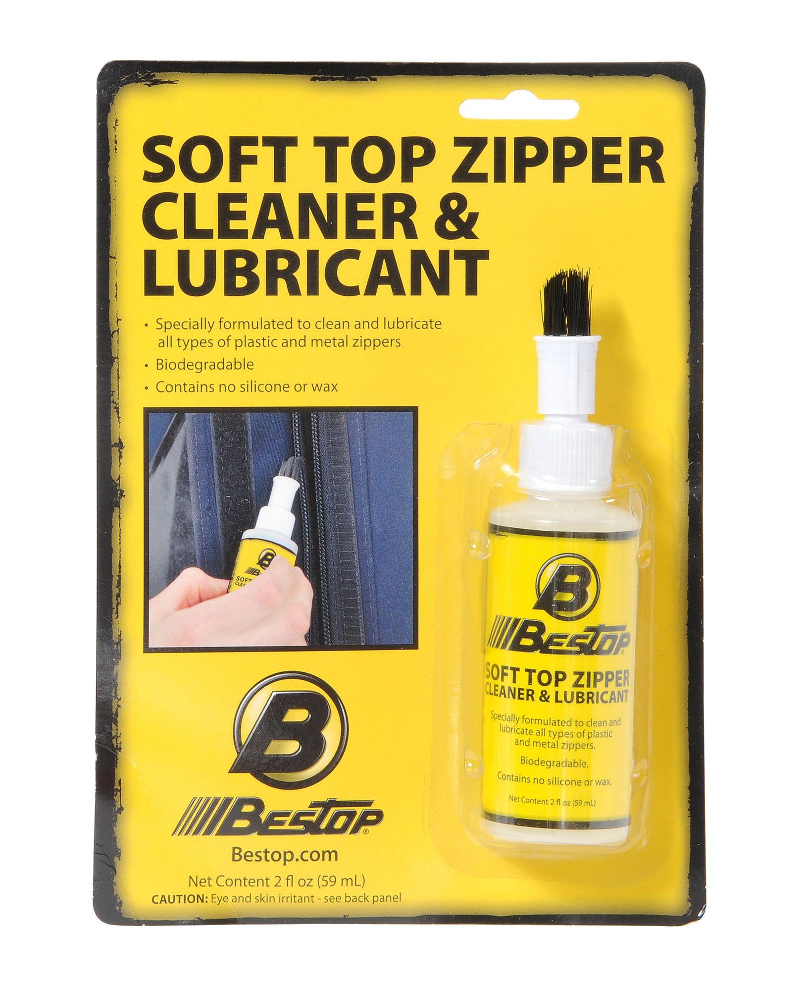 Bestop 174 11206 00 Soft Top Zipper Cleaner Amp Lubricant 2 Oz