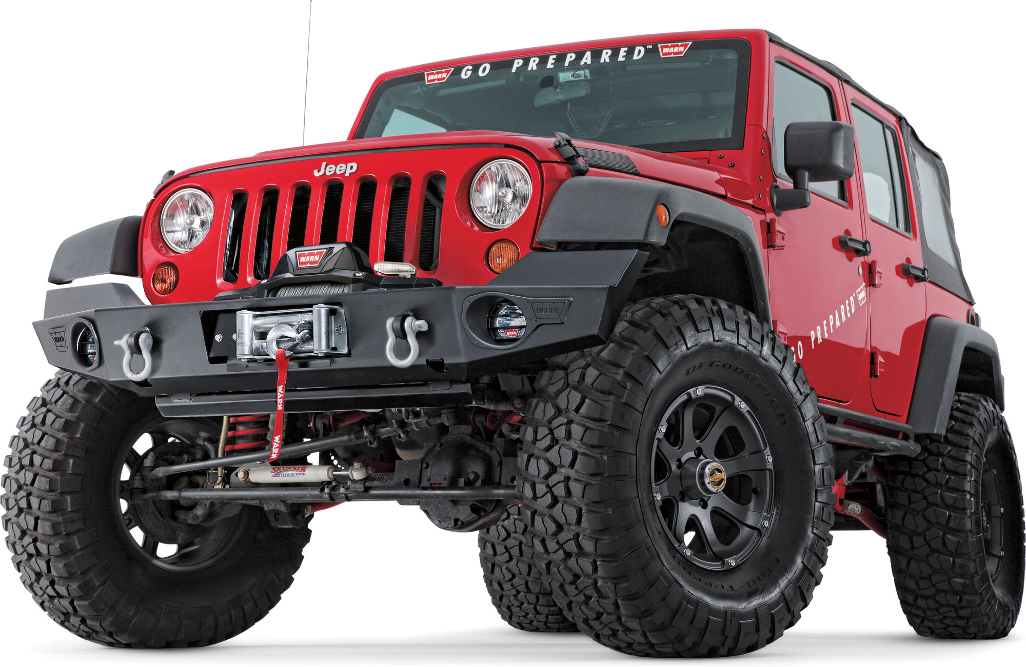 WARN 87775 Elite Series Front Bumper for 0717 Jeep® Wrangler