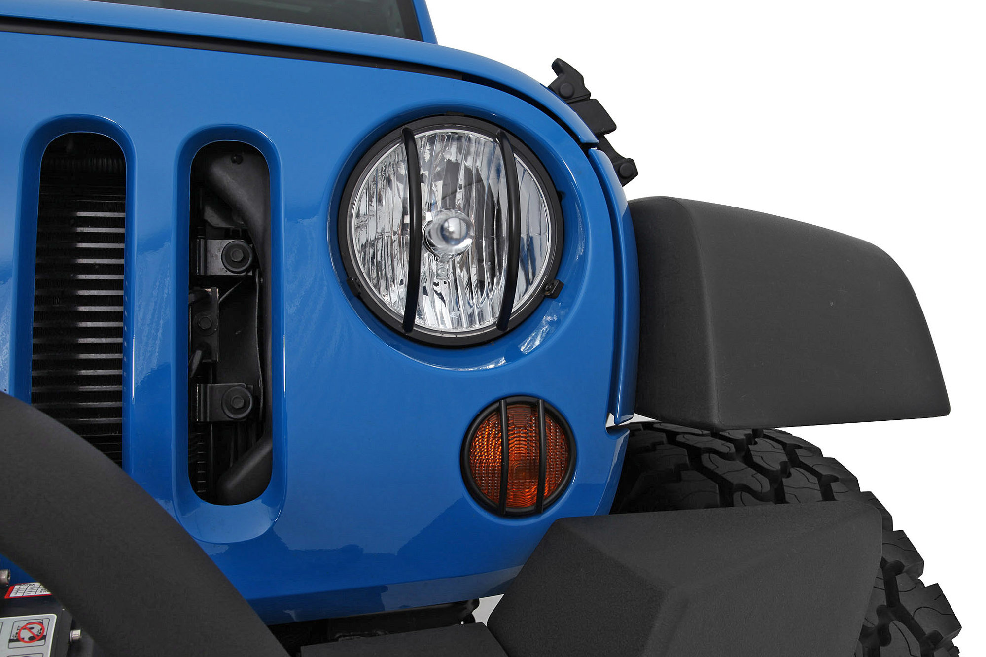Smittybilt 5680 Euro Headlight Guards for 0717 Jeep® Wrangler
