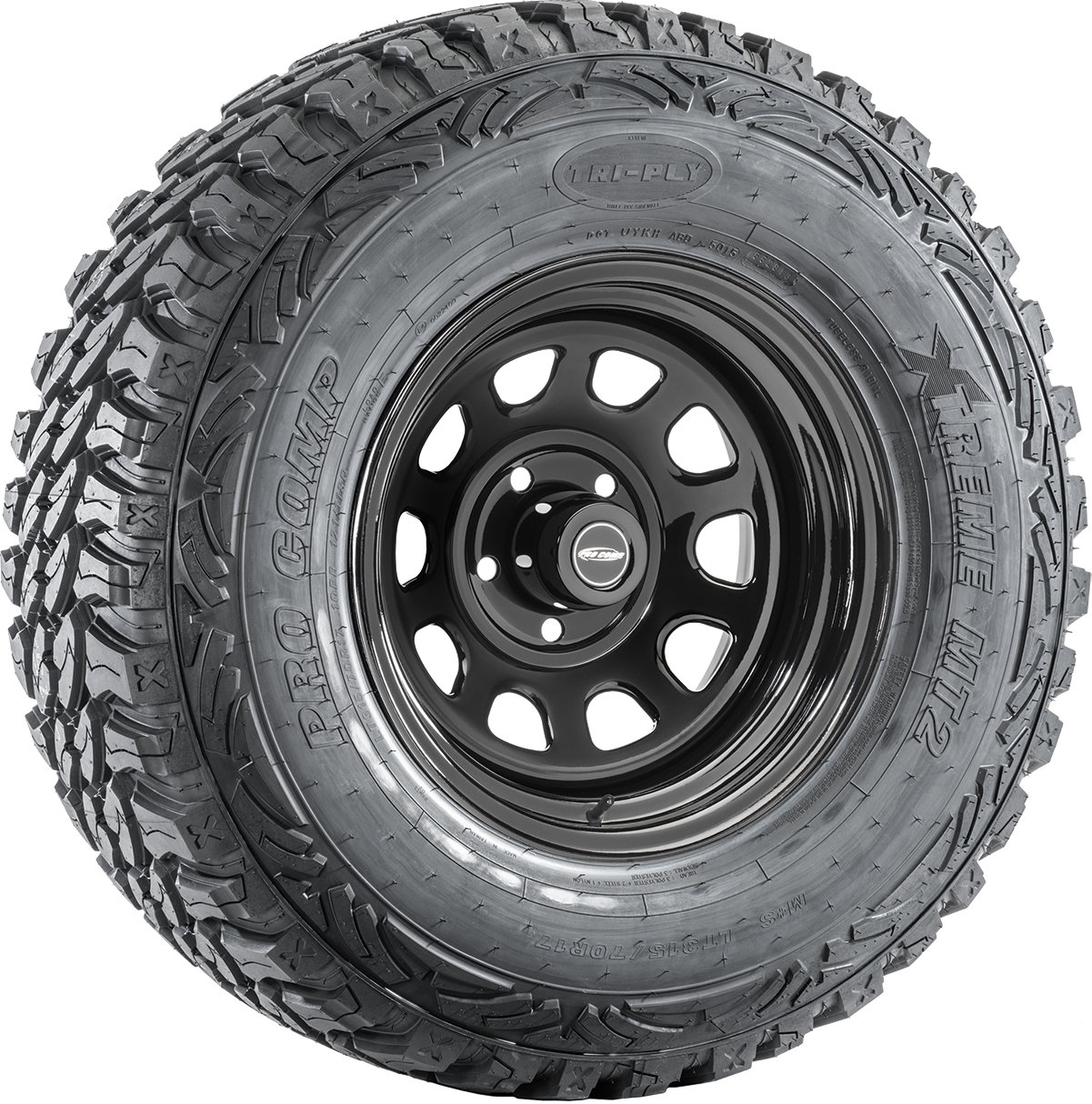 Pro Comp Wheels and Tires Xtreme M/T2 Radial Tire on 51 Series Steel