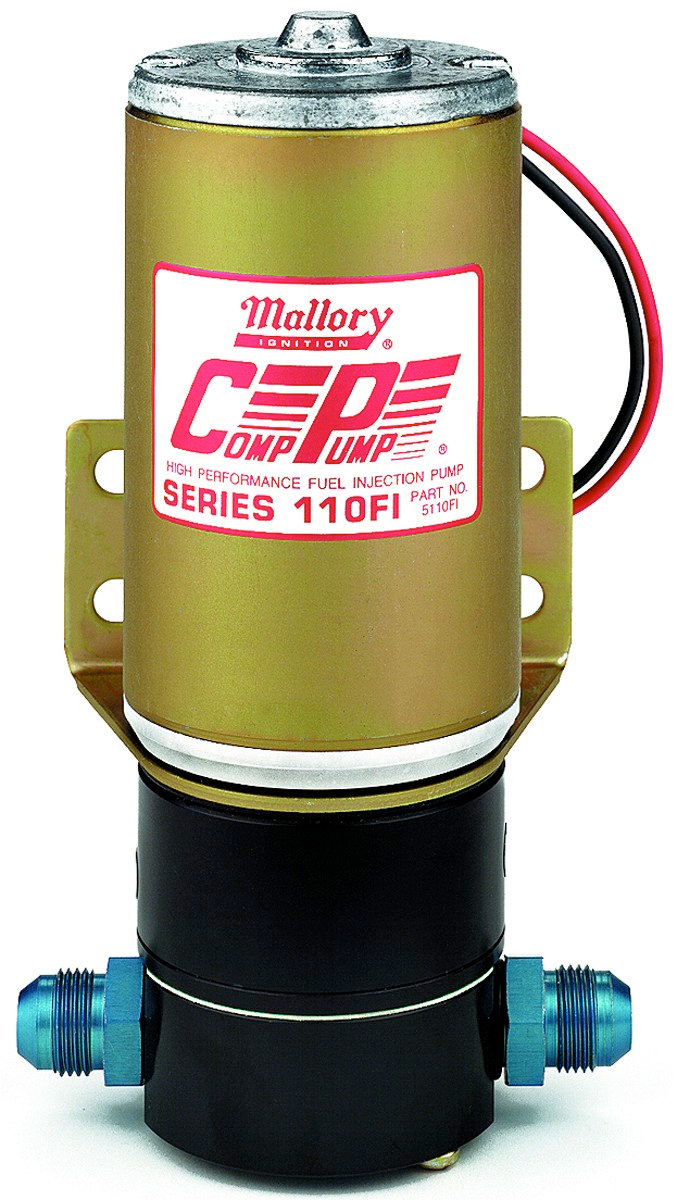 Accel® 5110FI Mallory Electric Fuel Pump 110GPH Free Flow Quadratec