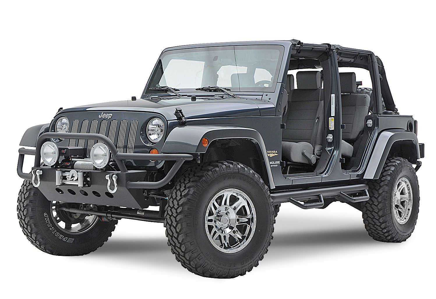 Smittybilt Nerf Step Side Bars for 1216 Jeep® Wrangler JK 2 Door