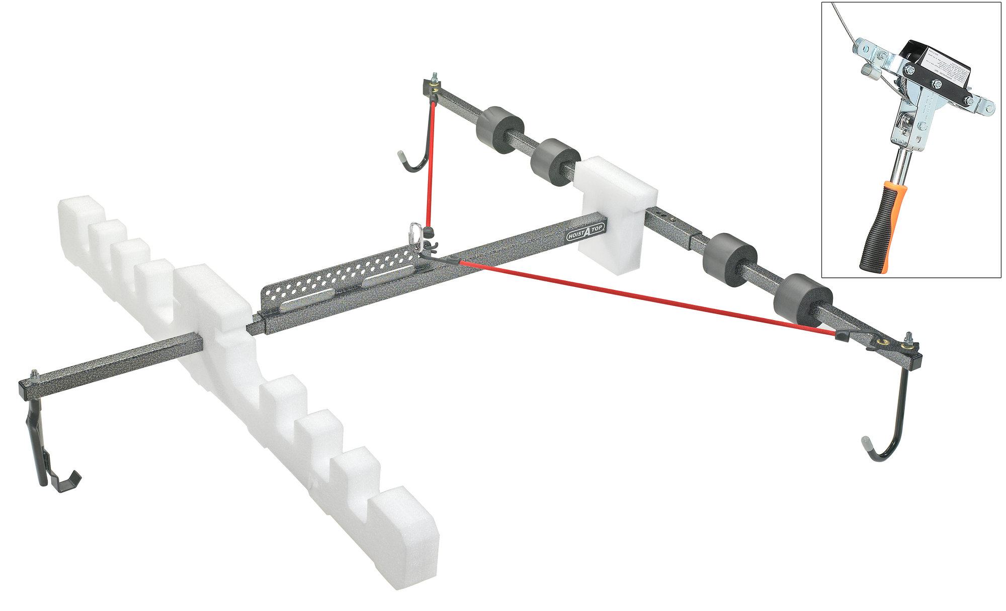 Lange Originals® 014230 Manual HoistaTop® for 0717 Jeep® Wrangler