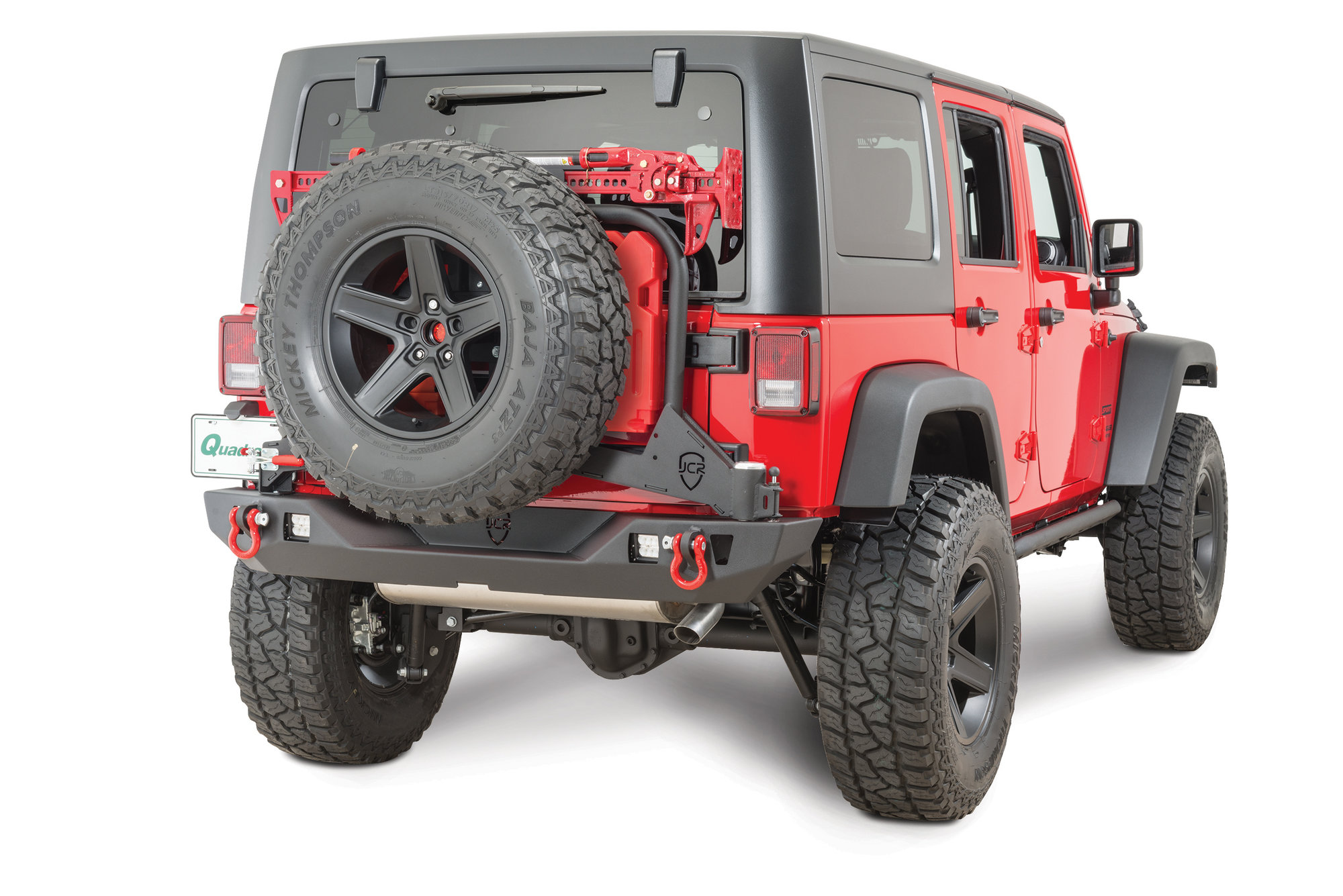 JCR Offroad Crusader Rear Bumper for 0717 Jeep® Wrangler & Wrangler