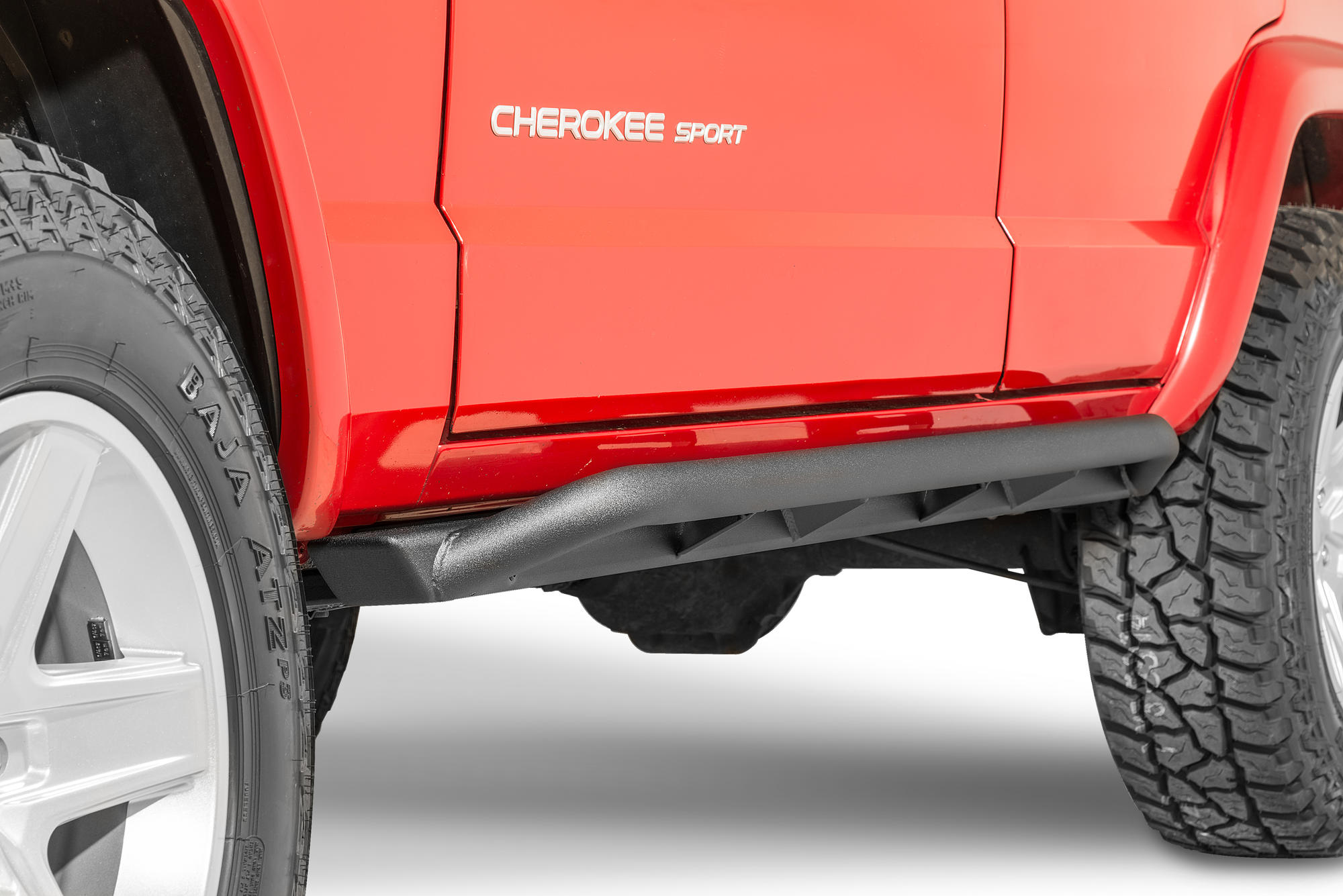 JCR Offroad JcrOffroad JcrOffroad Classic Rock Sliders for 8401 Jeep® Cherokee XJ Quadratec