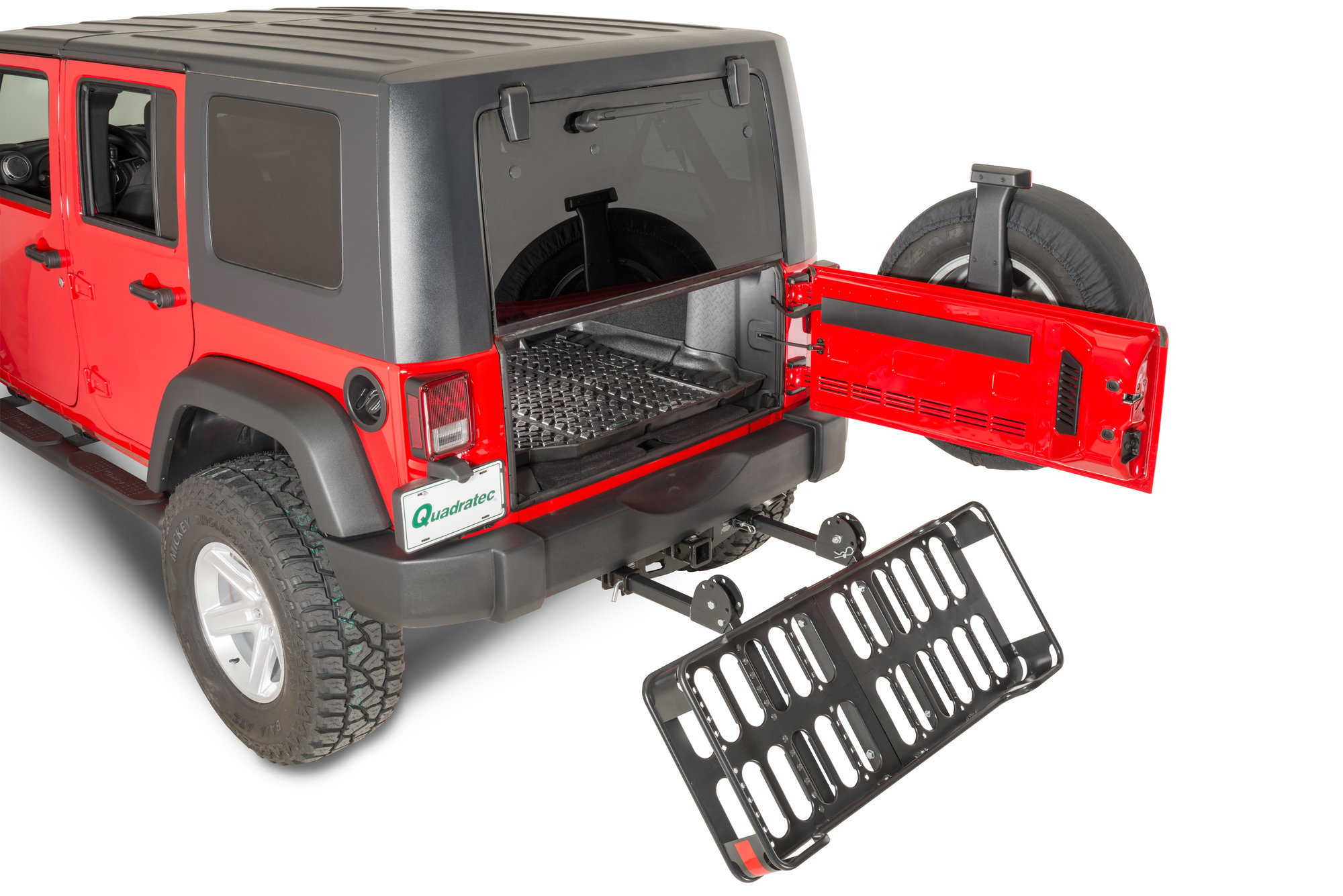 VersaHitch 2" Receiver Hitch with Wiring Kit, Jeep® Logo Plug & Cargo