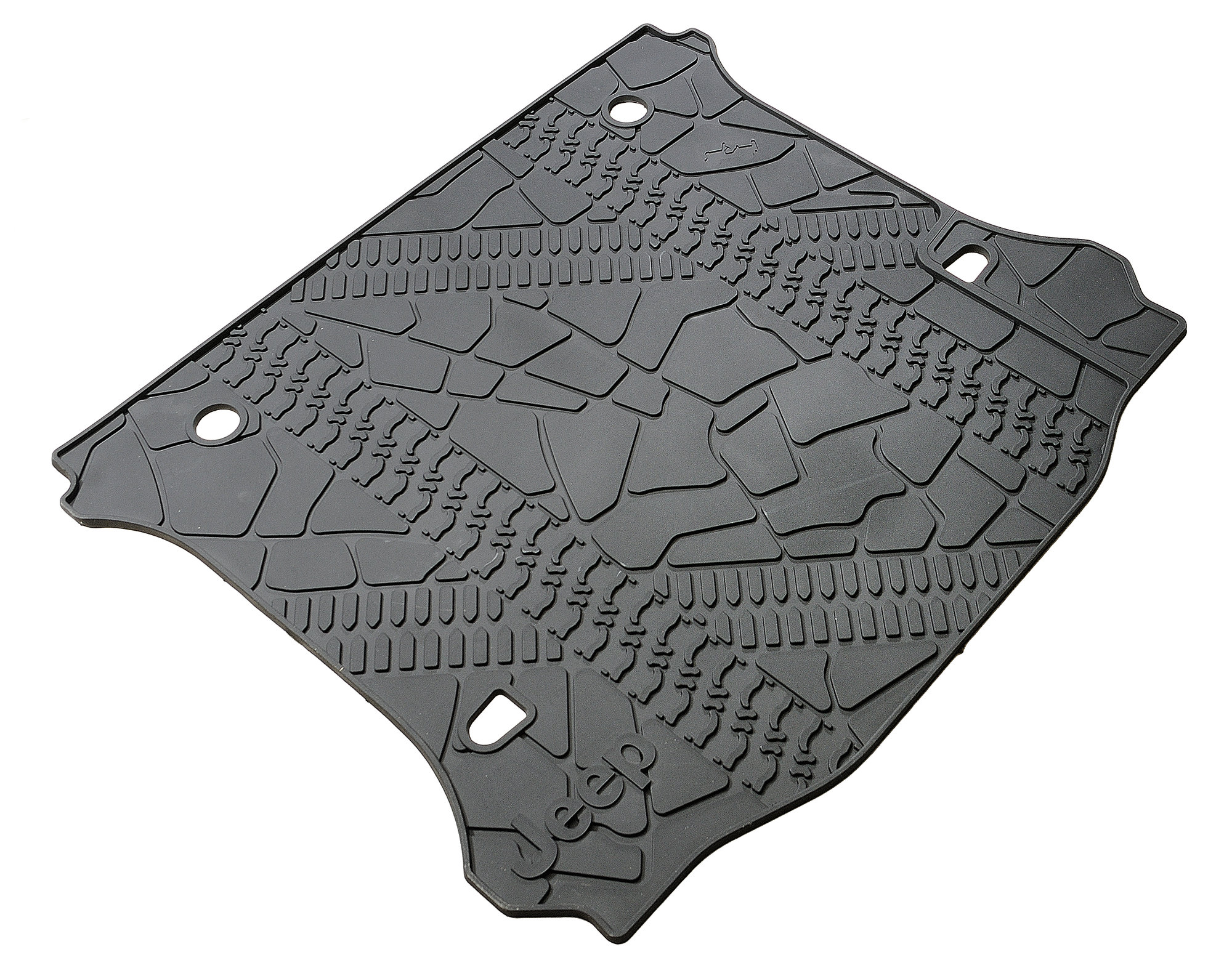 Mopar® Cargo Liner Slush Mat with Tire Tread Pattern for 1117 Jeep