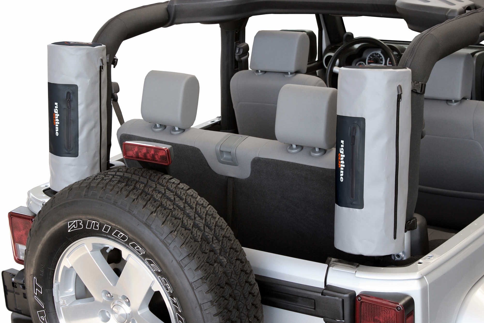 Rightline Gear 4x4 Roll Bar Storage Bag for 5516 Jeep® CJ Vehicles, Wrangler YJ, TJ, JK