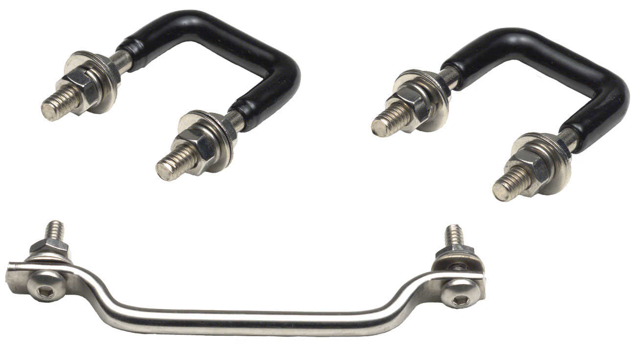 Kentrol Stainless Steel Windshield Tie Down Kit for 8795 Jeep