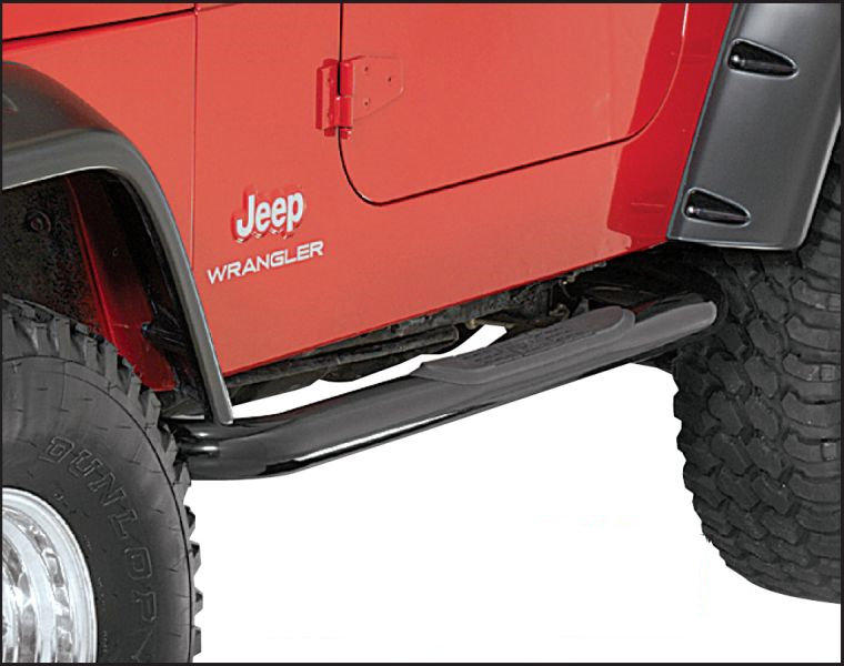 Rugged Ridge Side Step Bars for 7686 Jeep CJ7 Quadratec