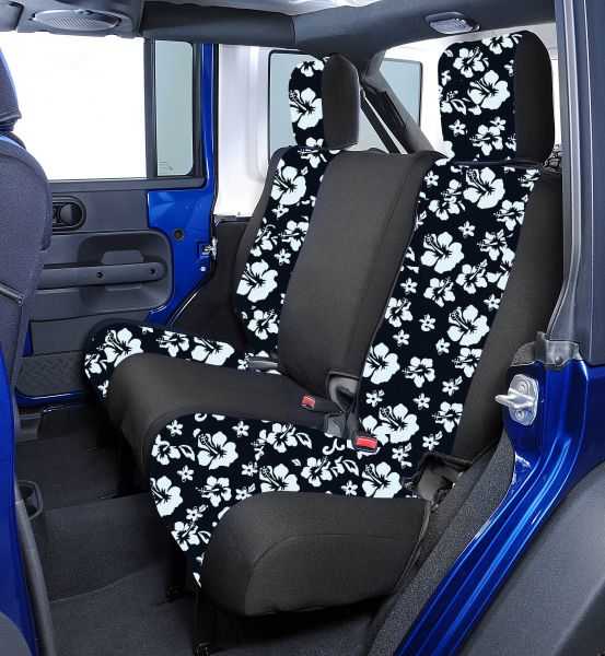 Coverking Custom Rear Seat Covers for 0710 Jeep® Wrangler JK 2 Door