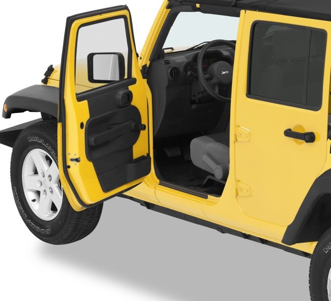 Bestop® 5105101 HighRock 4x4™ Door Entry Guards for 0717 Jeep