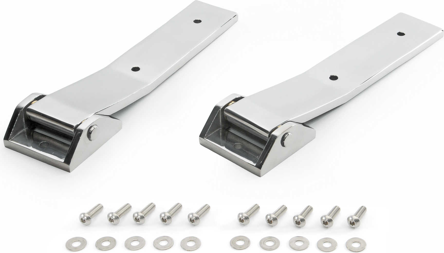 Kentrol Stainless Steel Tailgate Hinges for 0716 Jeep® Wrangler & Wrangler Unlimited JK Quadratec