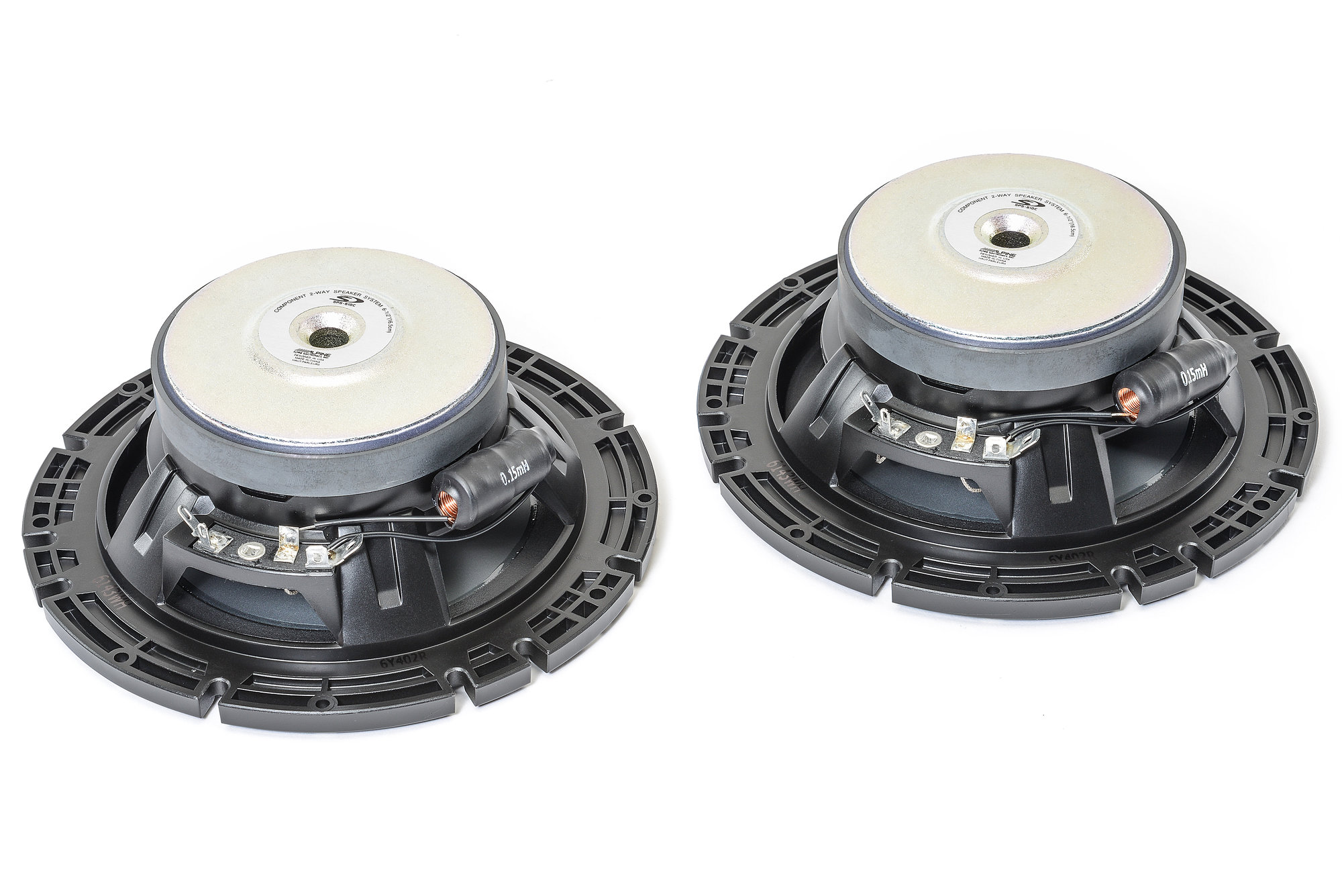 Alpine SPS610C 6.5" Component 2Way Speaker Set with Tweeter Quadratec