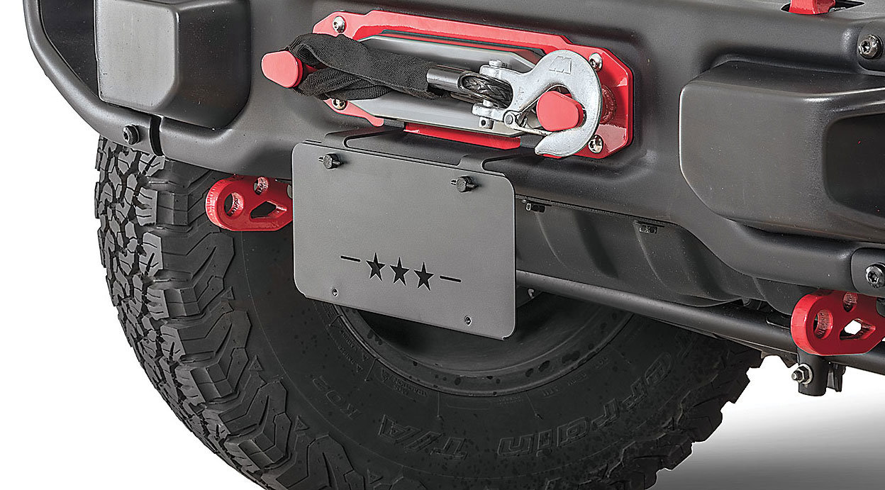 Maximus-3 Front License Plate Mounting Brackets for 13-17 ...