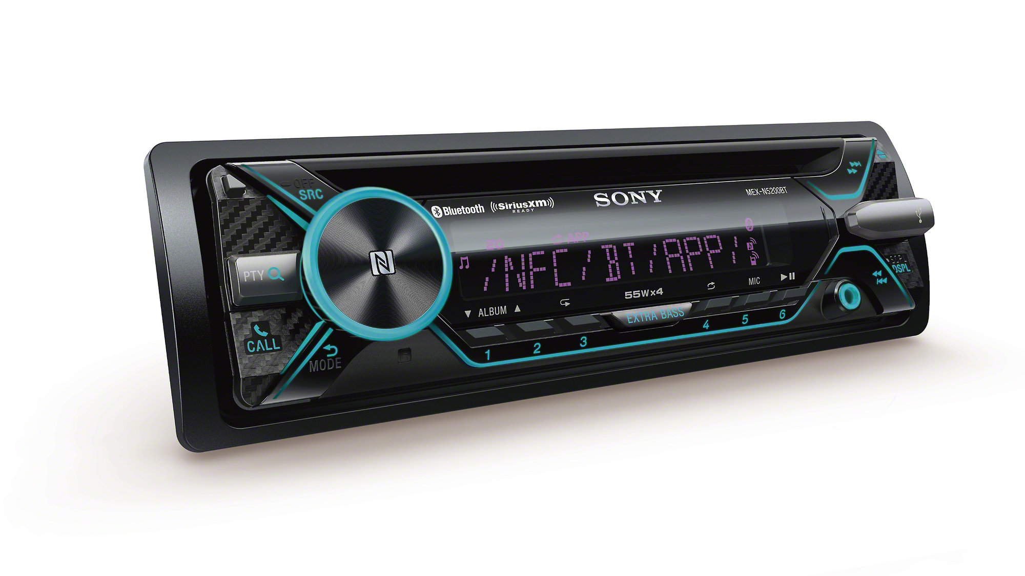 Sony 174 Mex N5200bt Bluetooth 174 Cd Stereo Receiver With