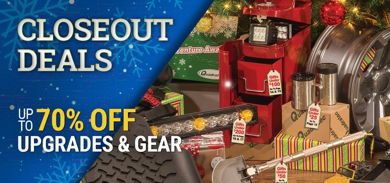 Closeout Jeep products