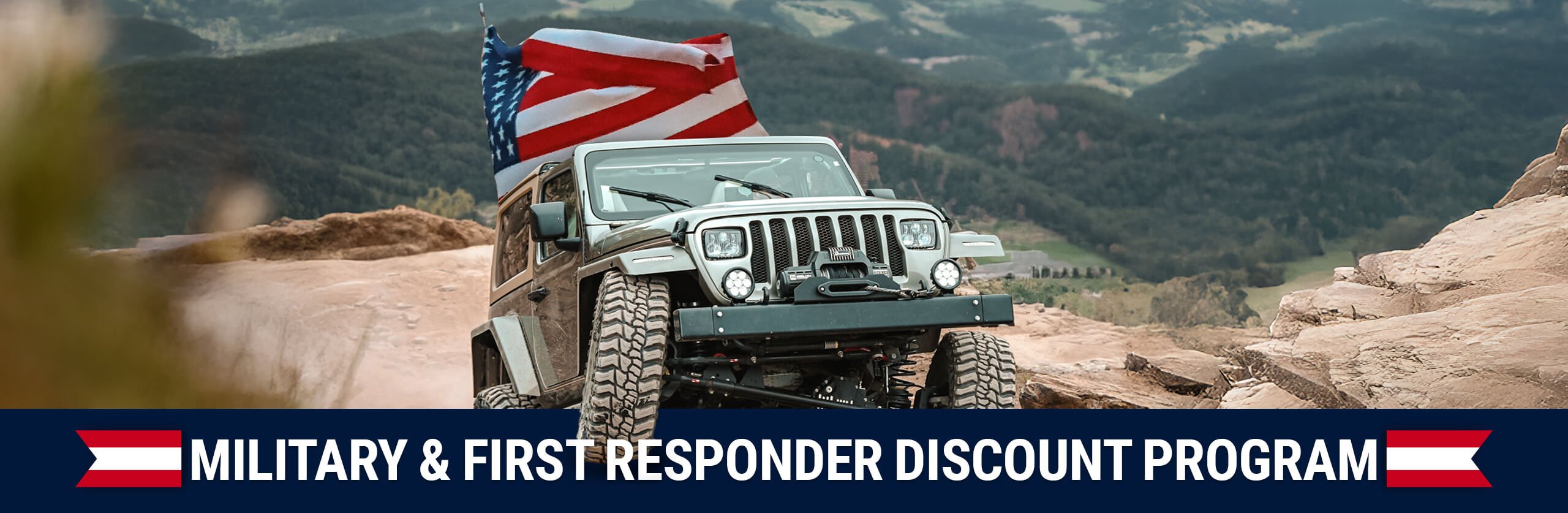 Quadratec’s Military and First Responder Discount Program header