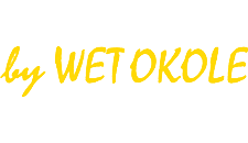 Original Wet Okole logo in gold