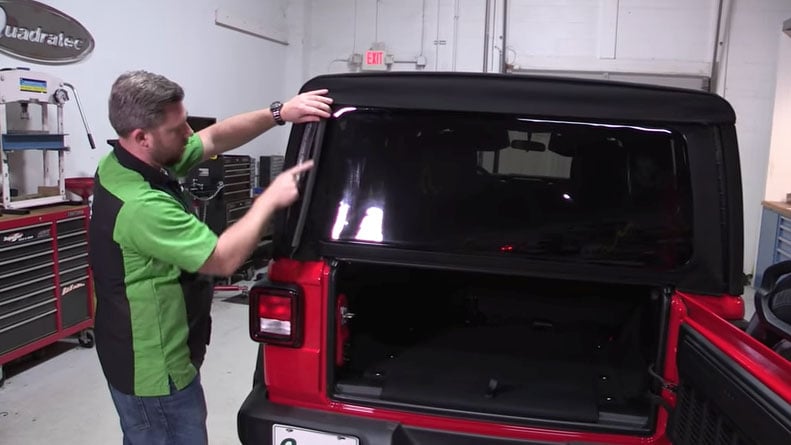 Mopar 2018 Jeep Wrangler JL 4 Door Soft Top Install